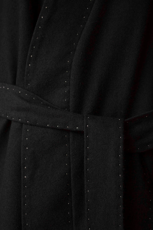 N° 160 hand-stitched robe coat - L