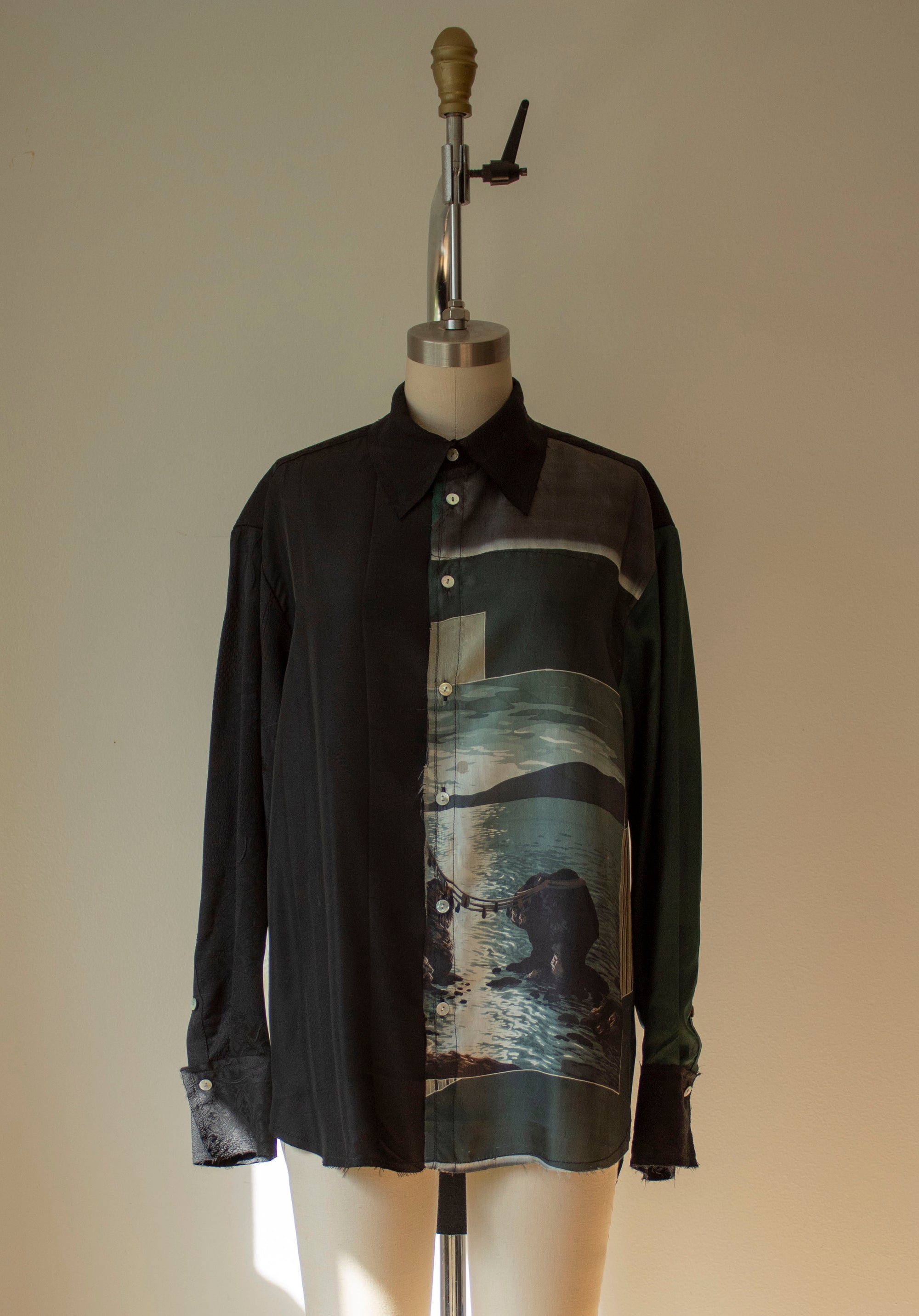 N° 101 midori haori kimono shirt - S