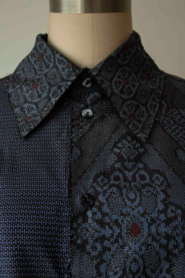 N° 53 daisuke patchwork shirt -  S