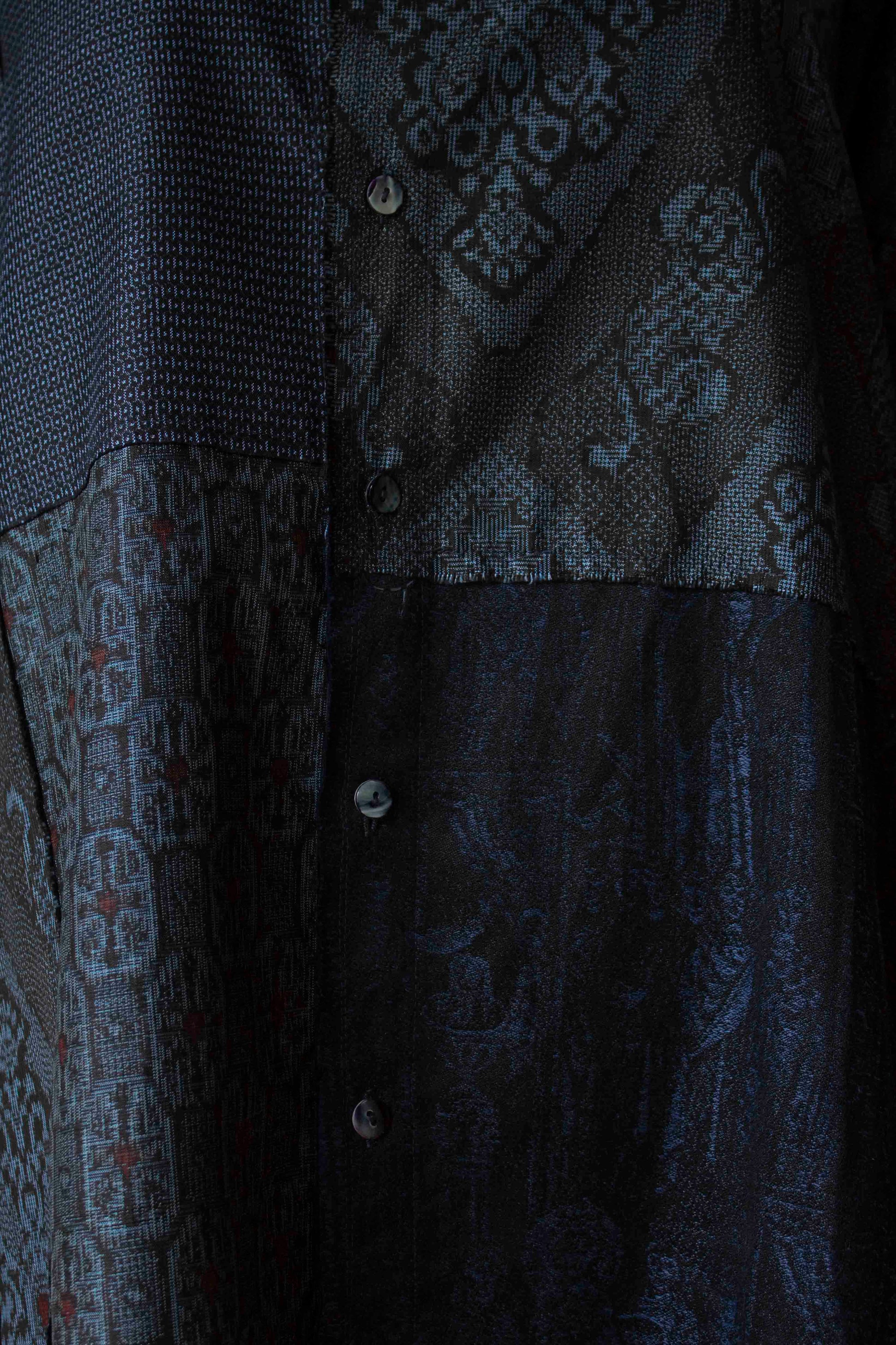 N° 53 daisuke patchwork shirt -  S