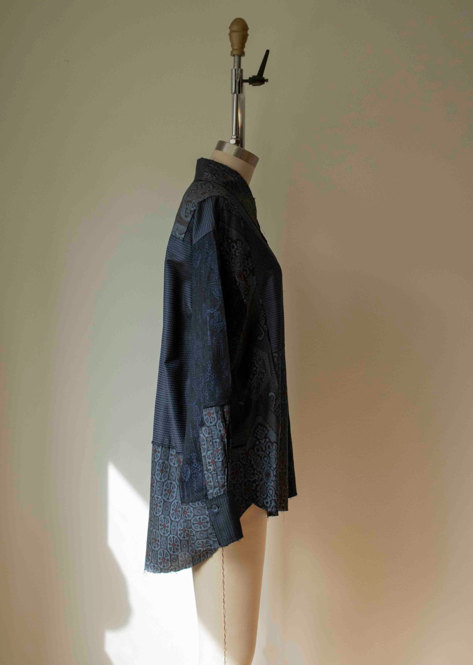 N° 53 daisuke patchwork shirt -  S