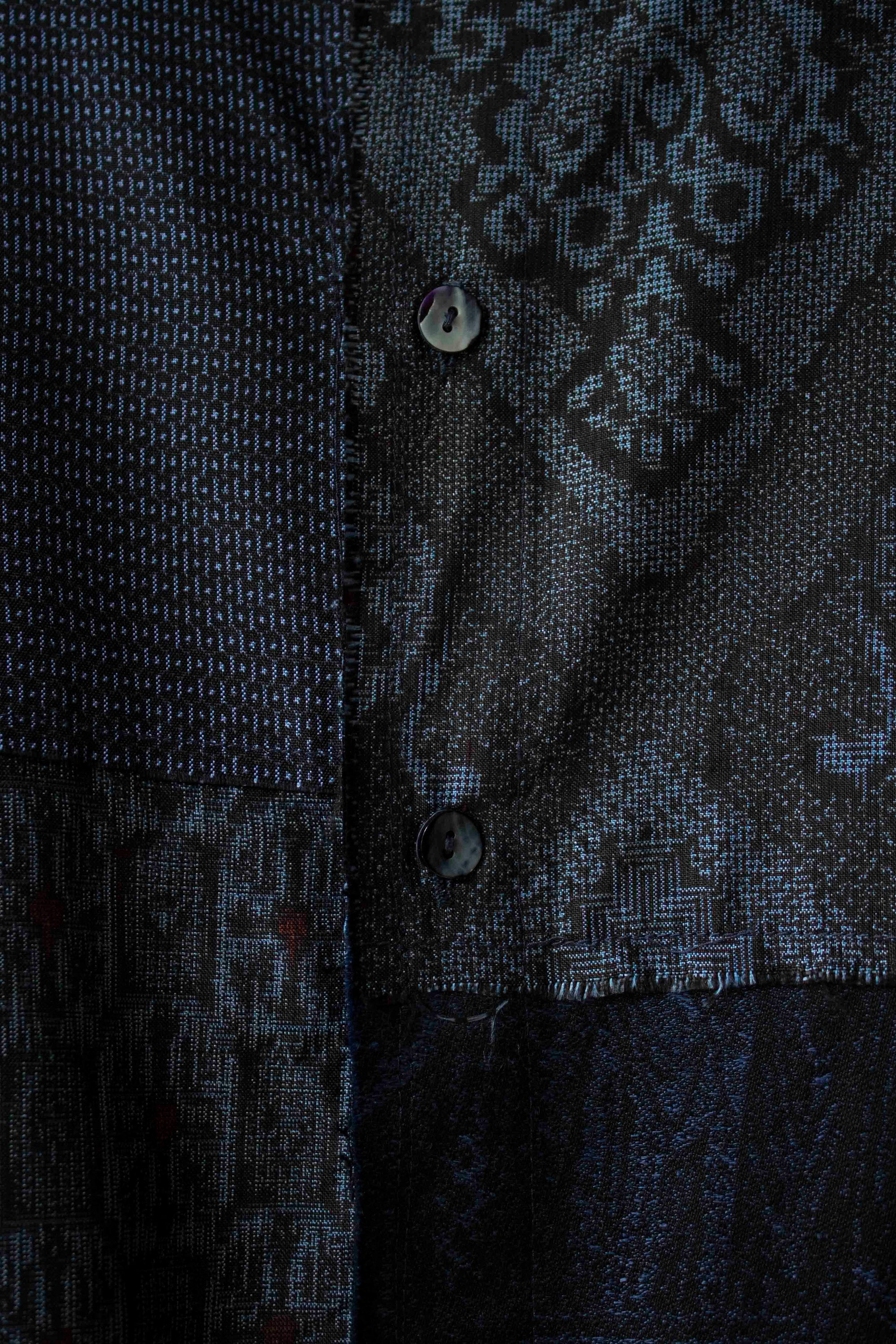 N° 53 daisuke patchwork shirt -  S