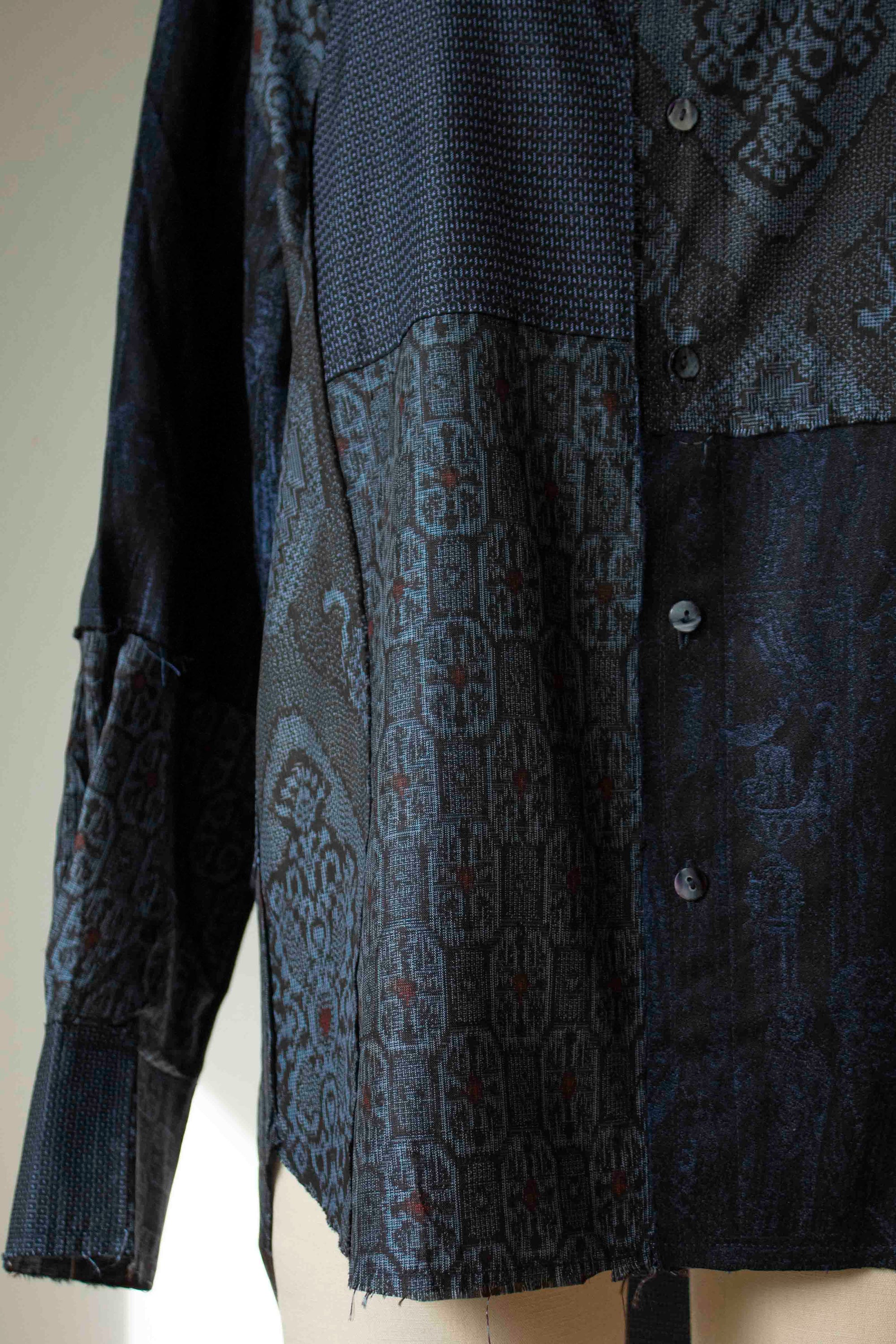 N° 53 daisuke patchwork shirt -  S