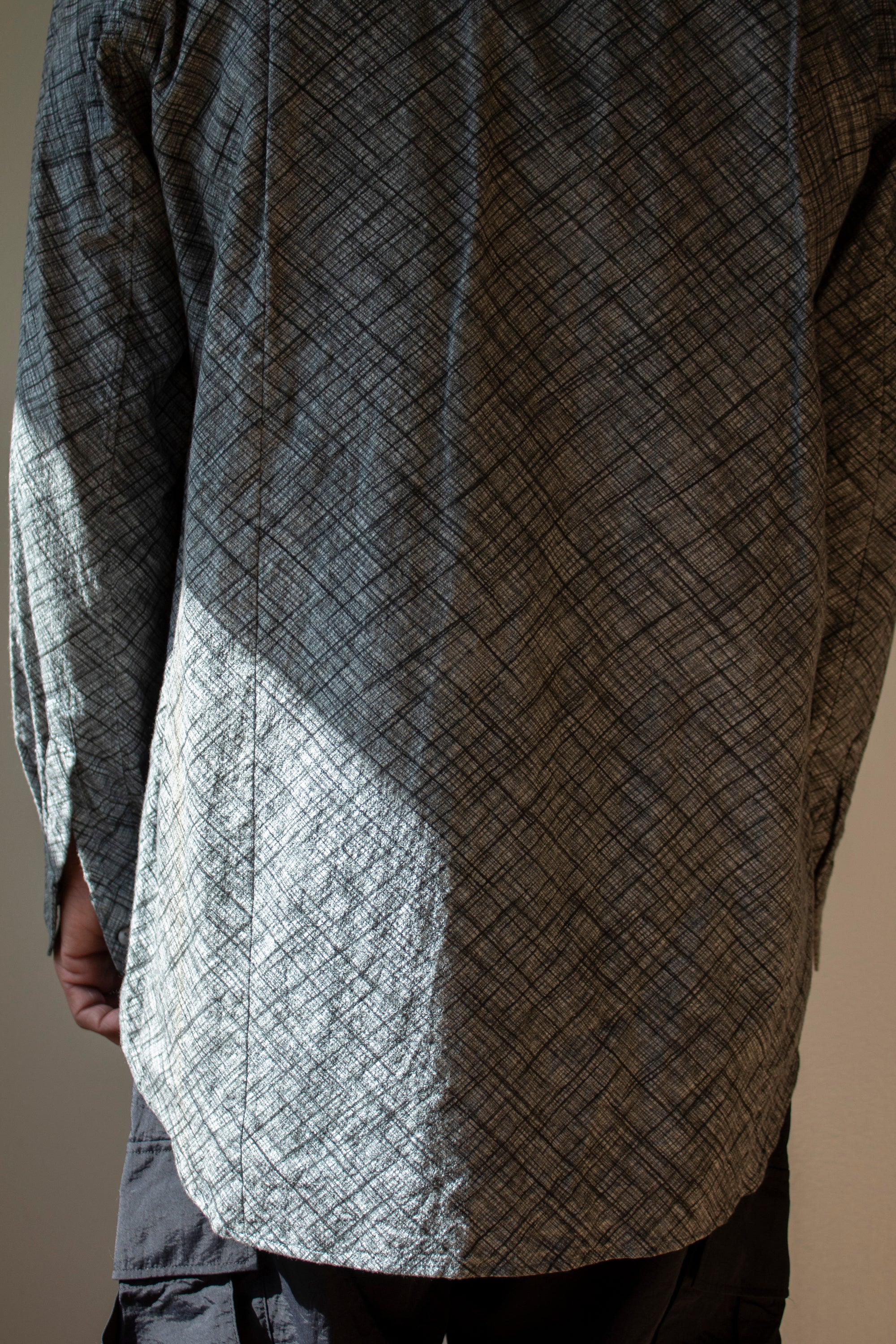 N° 258 lines classic yukata shirt - L