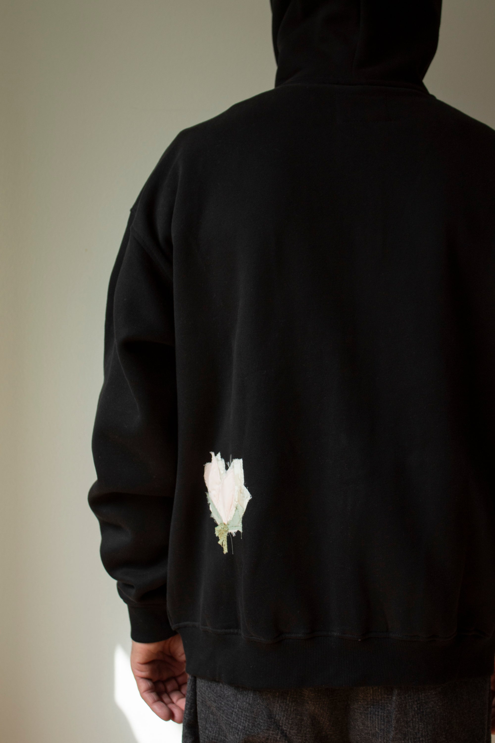 N° 306 multi pressed flower zip hoodie 2 - XL