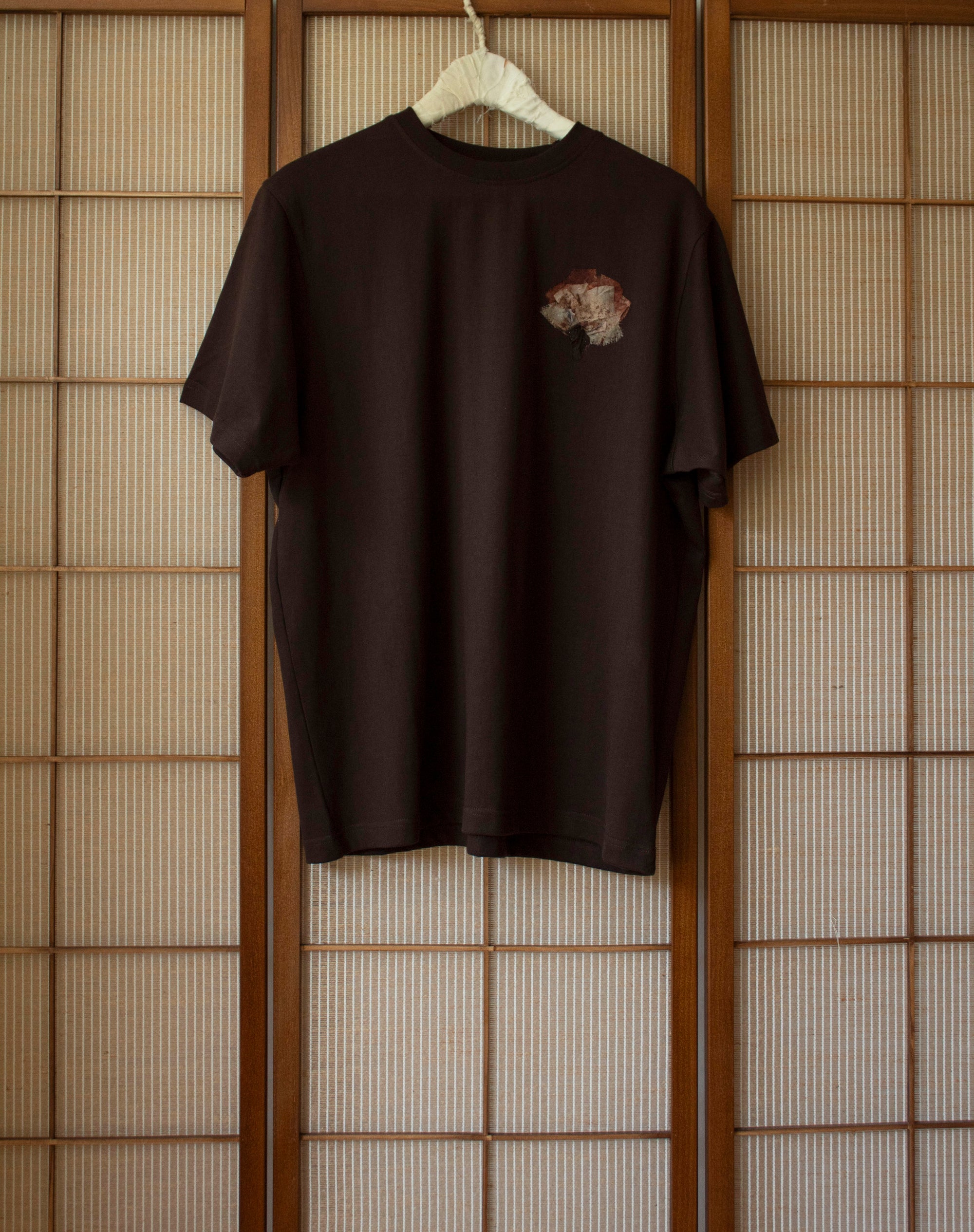 N° 285 hakuho heavyweight t-shirt - choco brown (made to order)