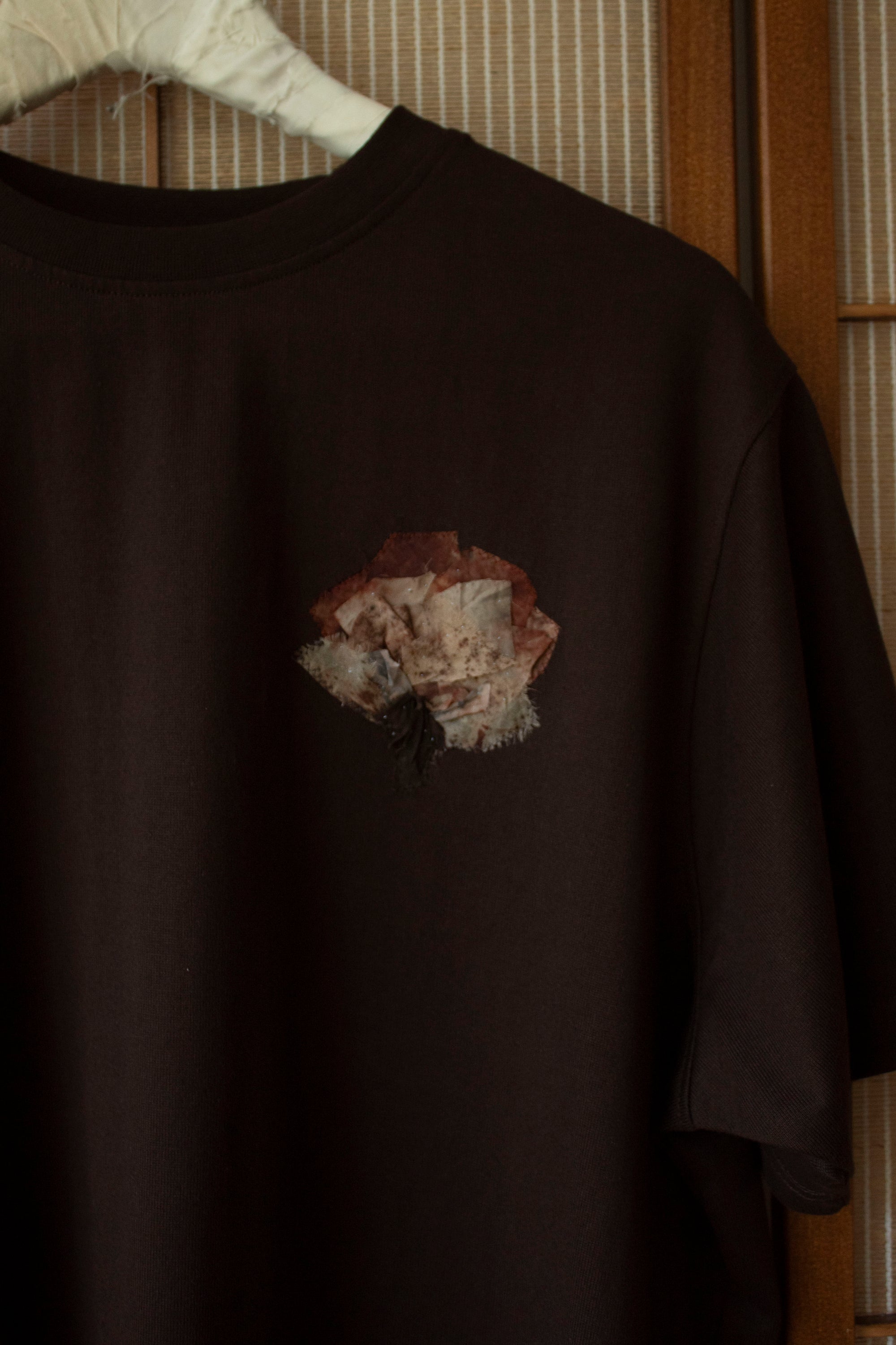 N° 285 hakuho heavyweight t-shirt - choco brown (made to order)