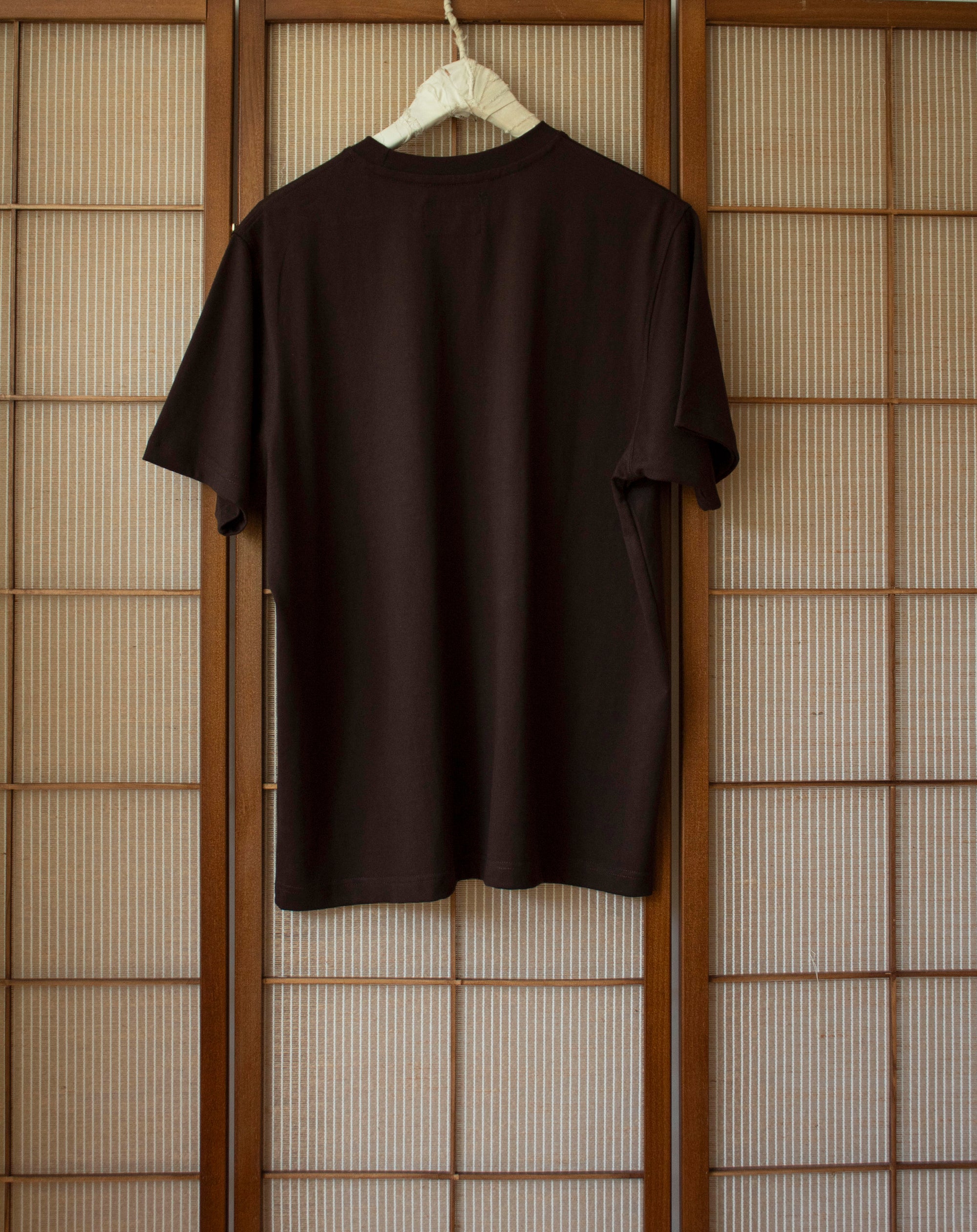 N° 285 hakuho heavyweight t-shirt - choco brown (made to order)