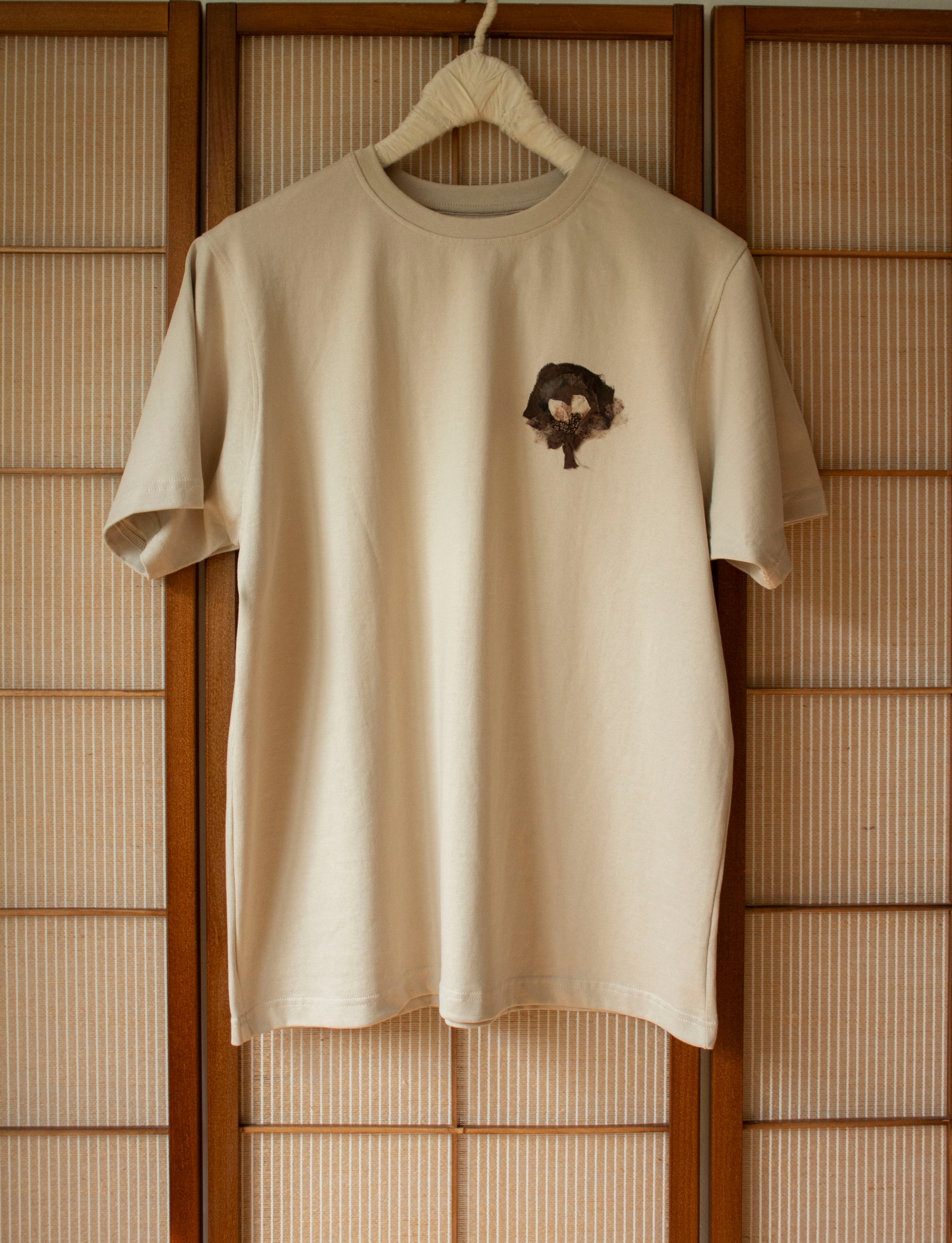 N° 285 hakuho heavyweight t-shirt - suna beige (made to order)