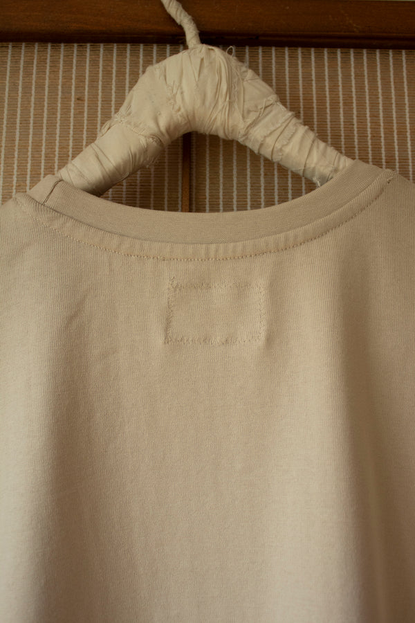 N° 285 hakuho heavyweight t-shirt - suna beige (made to order)