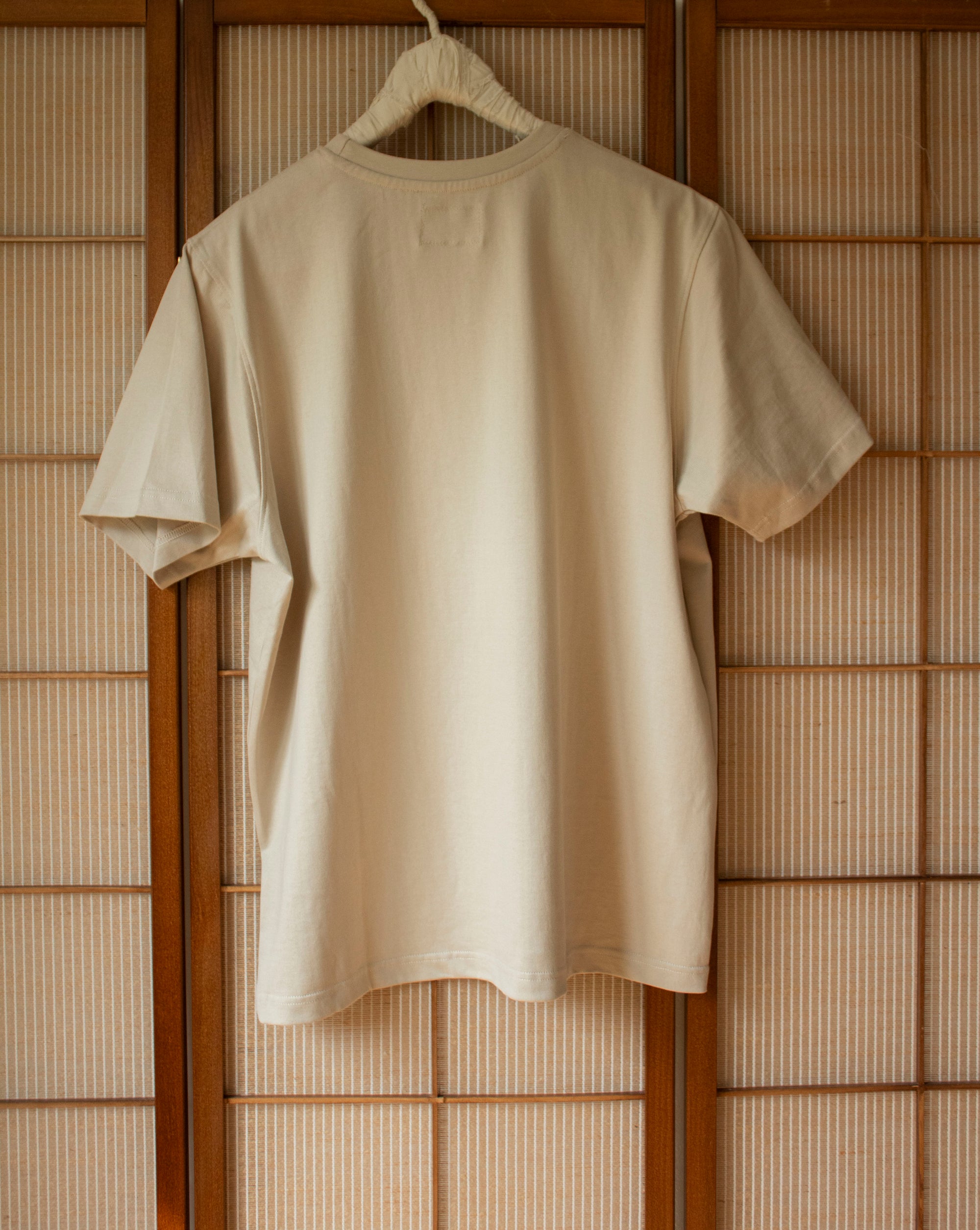 N° 285 hakuho heavyweight t-shirt - suna beige (made to order)