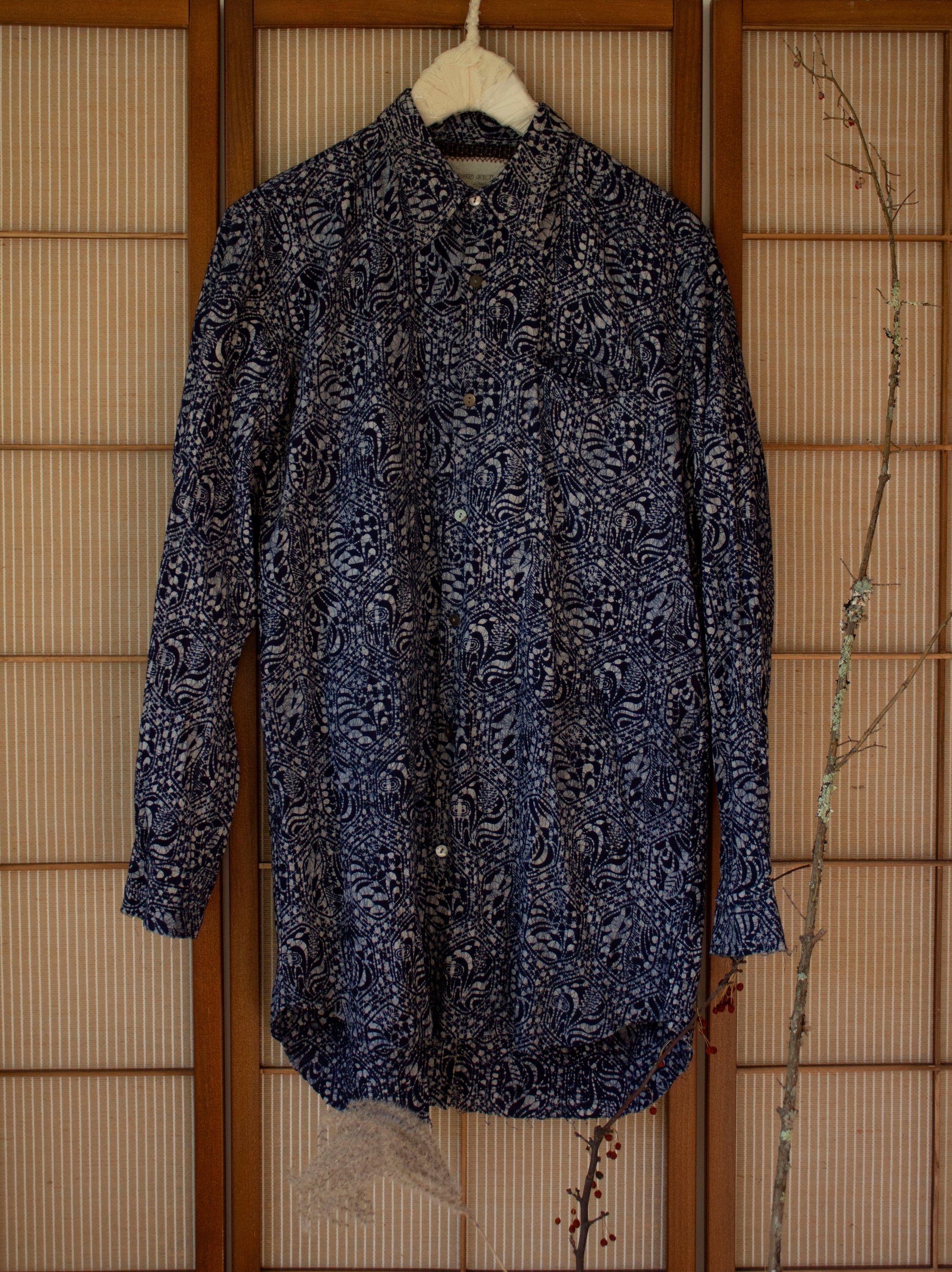 N° 265  kikko classic long body shirt - M