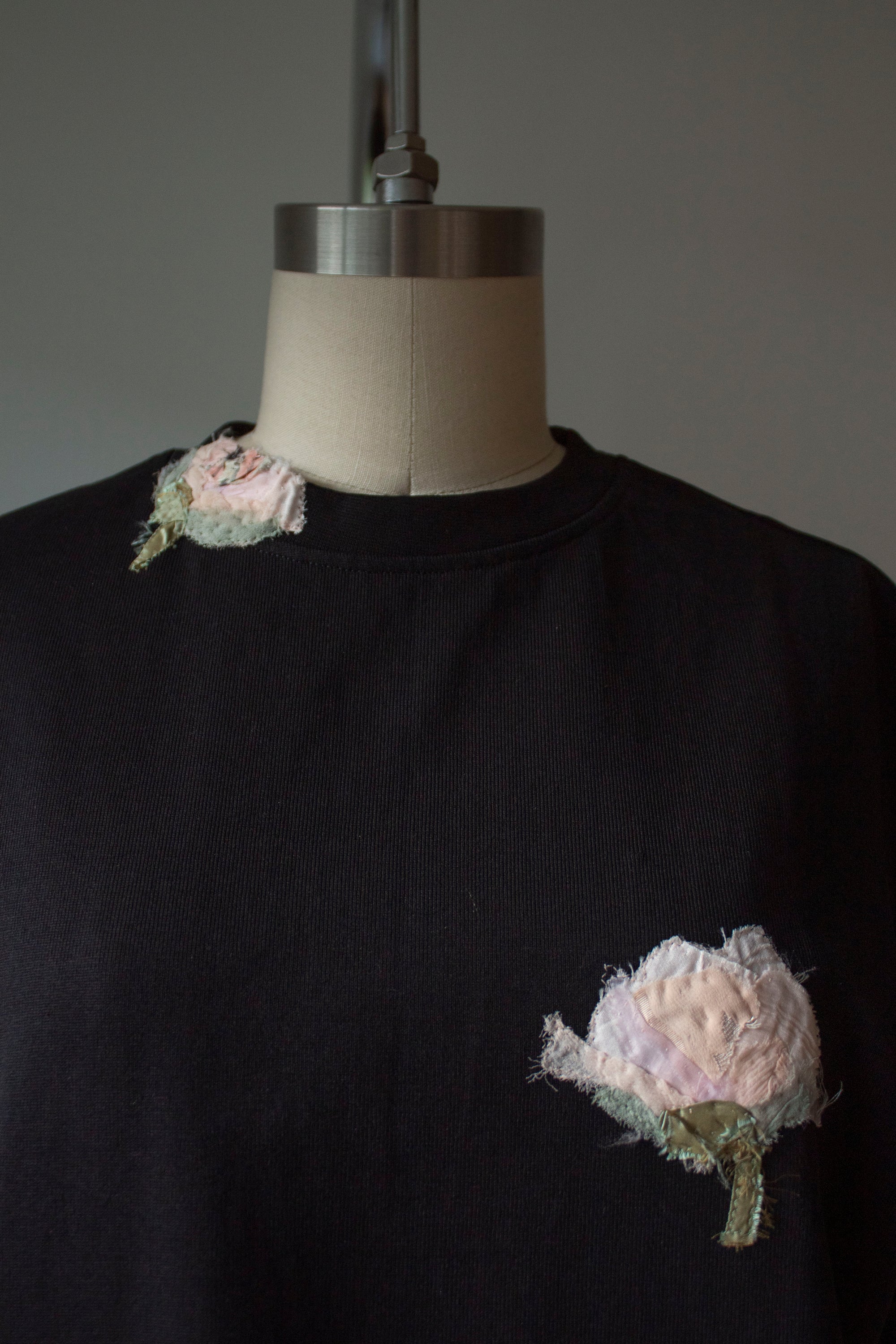 N° 285 multi pressed flower heavyweight t-shirt - S